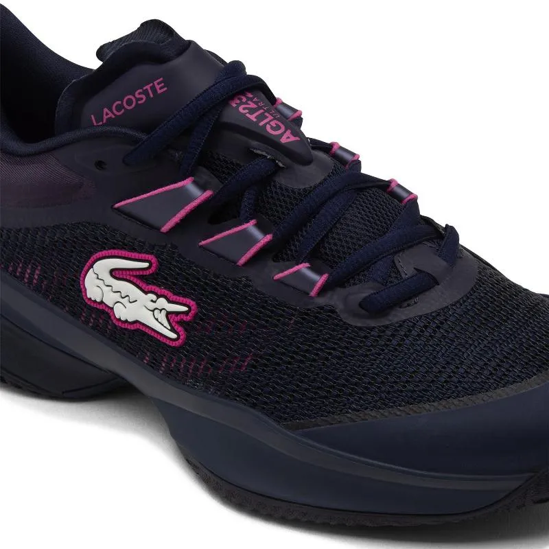 Tênis Lacoste AG-LT23 Ultra 125 Azul Marinho Rosa Feminino