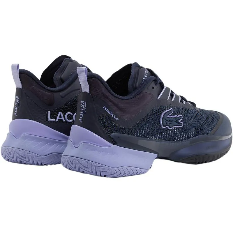 Tênis Lacoste AG-LT23 Ultra Azul Marinho Roxo Feminino