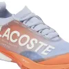 Tênis femininos Lacoste AG-LT25 Lite Clay Blue Orange