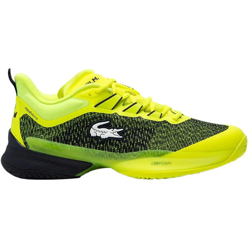 Tênis Lacoste Daniil Medvedev AG-LT23 Ultra Amarelo Azul Marinho
