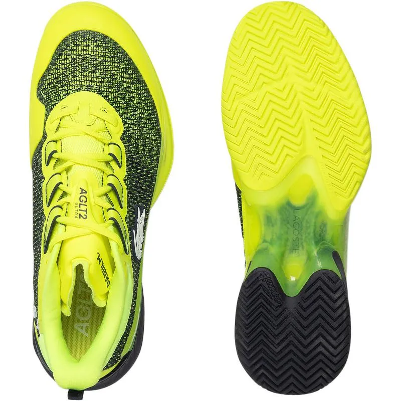 Tênis Lacoste Daniil Medvedev AG-LT23 Ultra Amarelo Azul Marinho