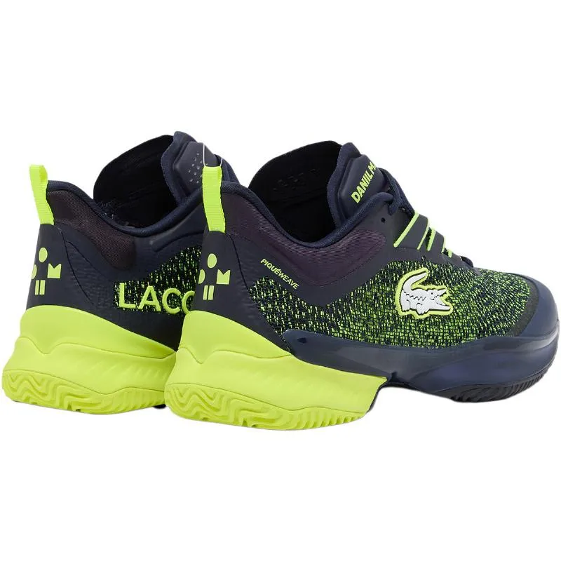 Lacoste Daniil Medvedev AG-LT23 Ultra Clay Tênis Amarelo Marinho