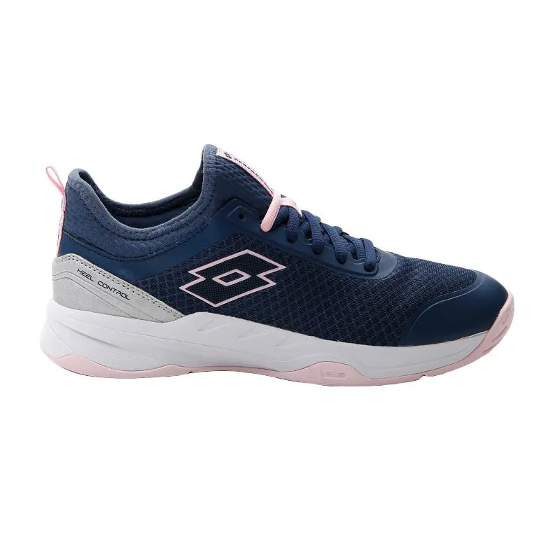 Tênis Lotto Mirage 500 II Azul Denim Rosa Cinza Cinza Cinza Mulheres
