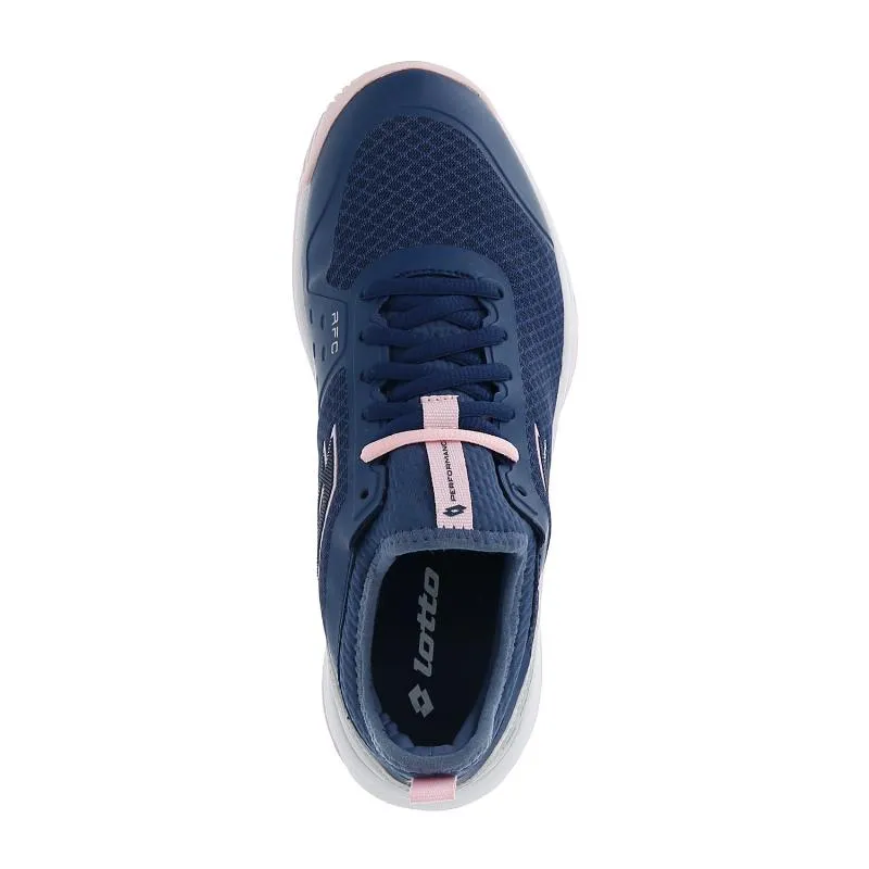 Tênis Lotto Mirage 500 II Azul Denim Rosa Cinza Cinza Cinza Mulheres