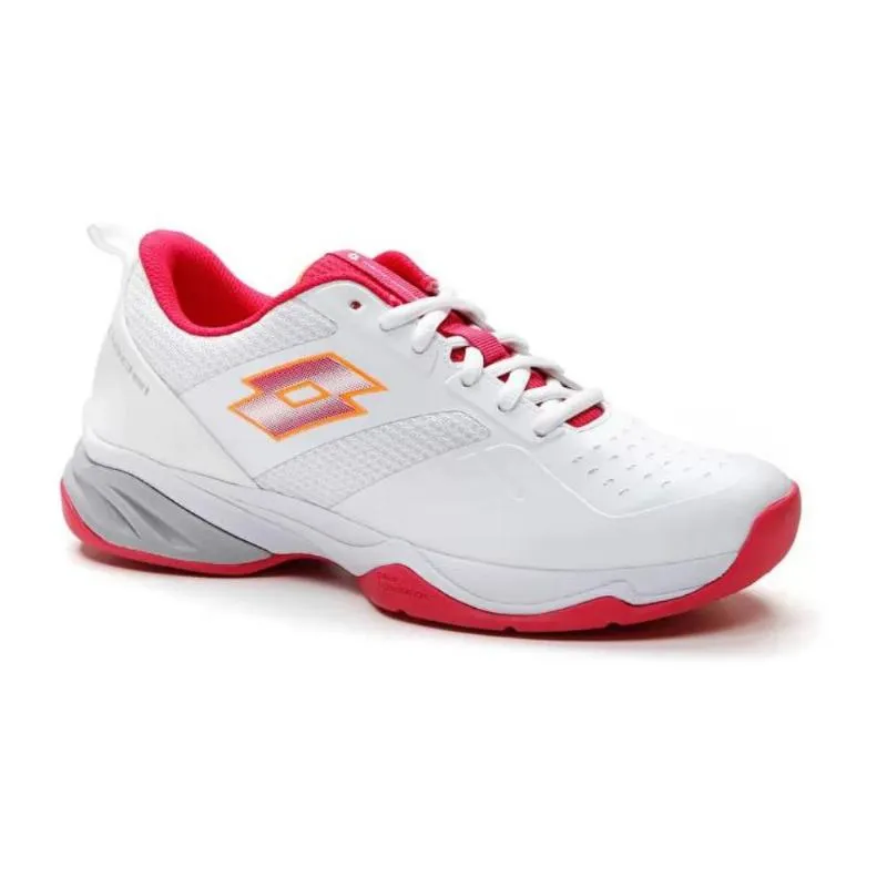 Tênis Lotto Superfast 400 V Branco Rosa Mulheres