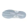 Tênis femininos Mizuno Break Shot 5 Clay Light Blue Light White, Fluor