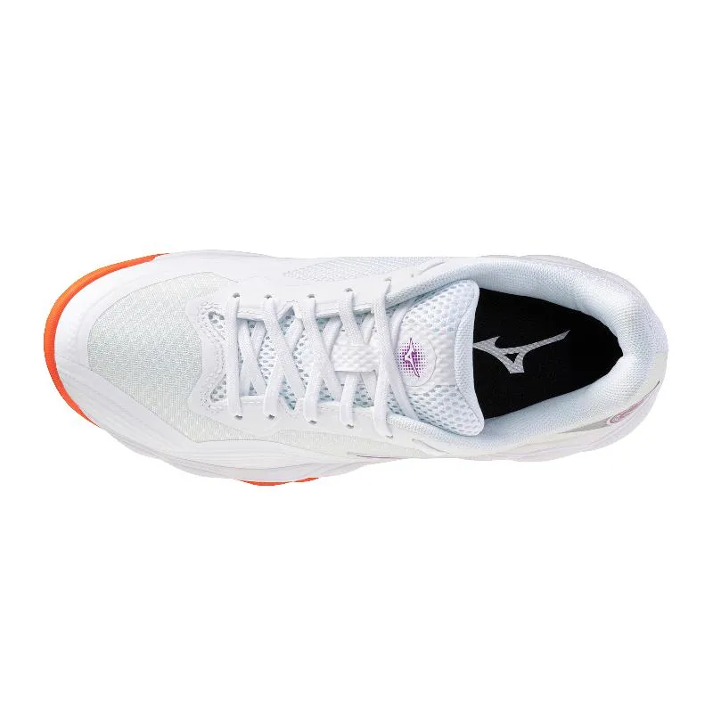 Mizuno Wave Enforce Court 2 Clay White Women''s Sneakers