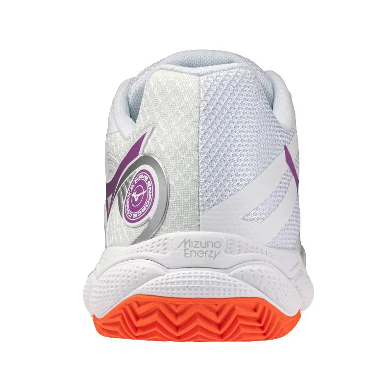 Mizuno Wave Enforce Court 2 Clay White Women''s Sneakers