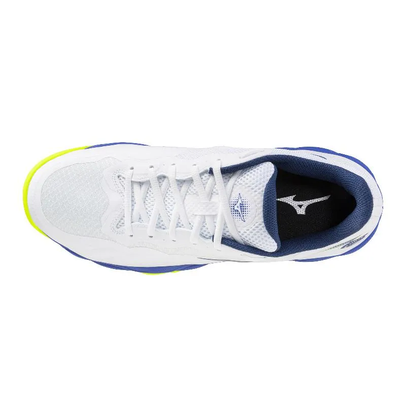 Zapatillas de Padel Mizuno Wave Enforcing Court Clay Blanco Azul