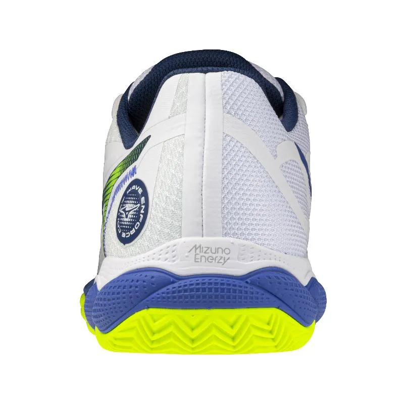 Zapatillas de Padel Mizuno Wave Enforcing Court Clay Blanco Azul
