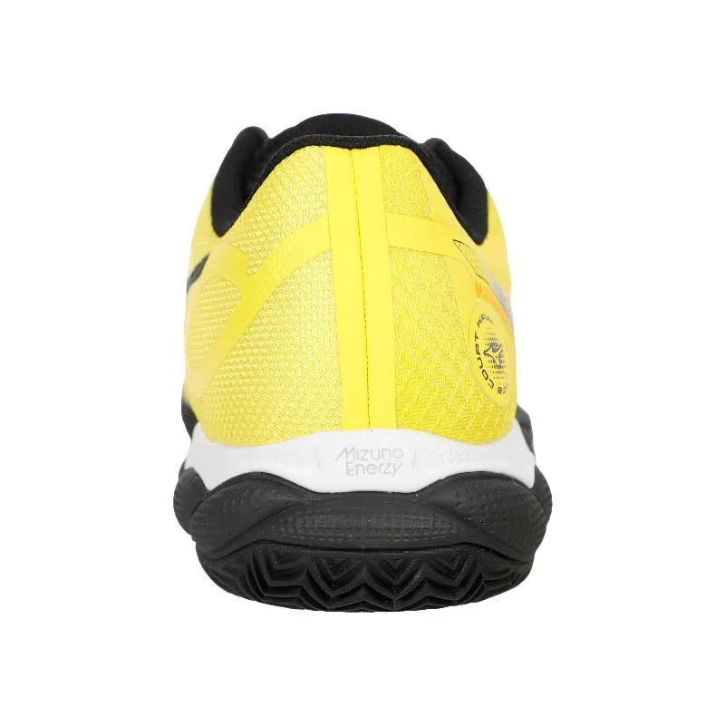 Mizuno Wave Enforce Court Padel Amarelo Preto Tênis