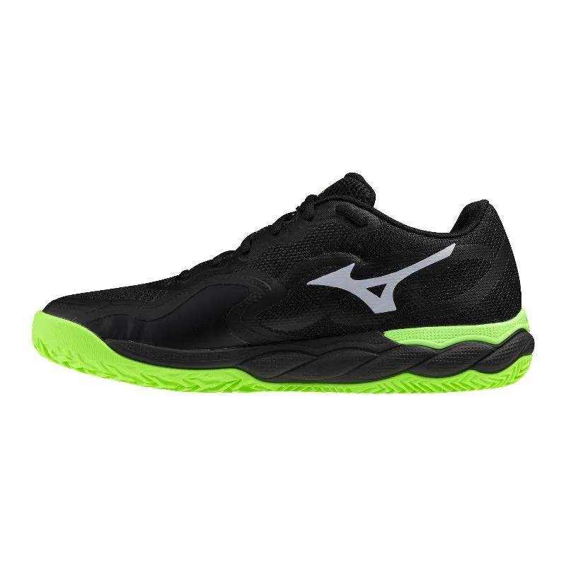 Tênis Mizuno Wave Enforce Court Padel Preto-Verde