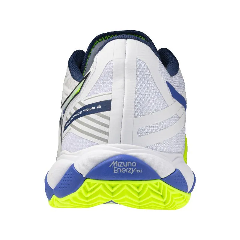 Tênis Mizuno Wave Enforce Tour 2 Clay White Blue