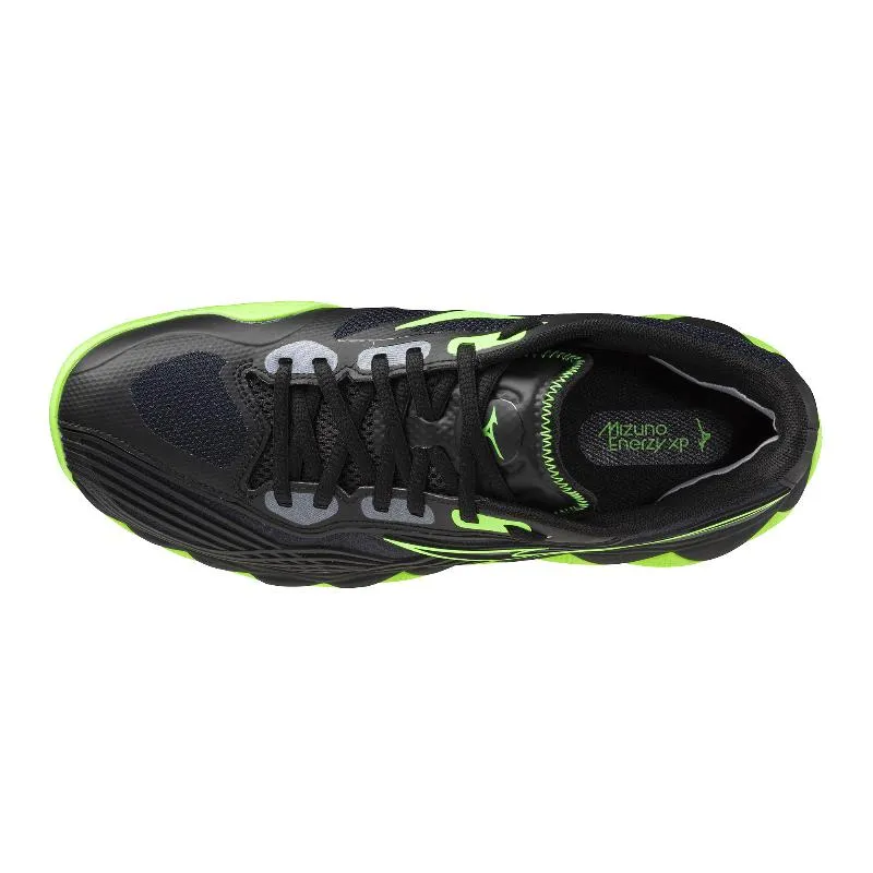 Tênis Mizuno Wave Enforce Tour 2 Padel Preto-Verde