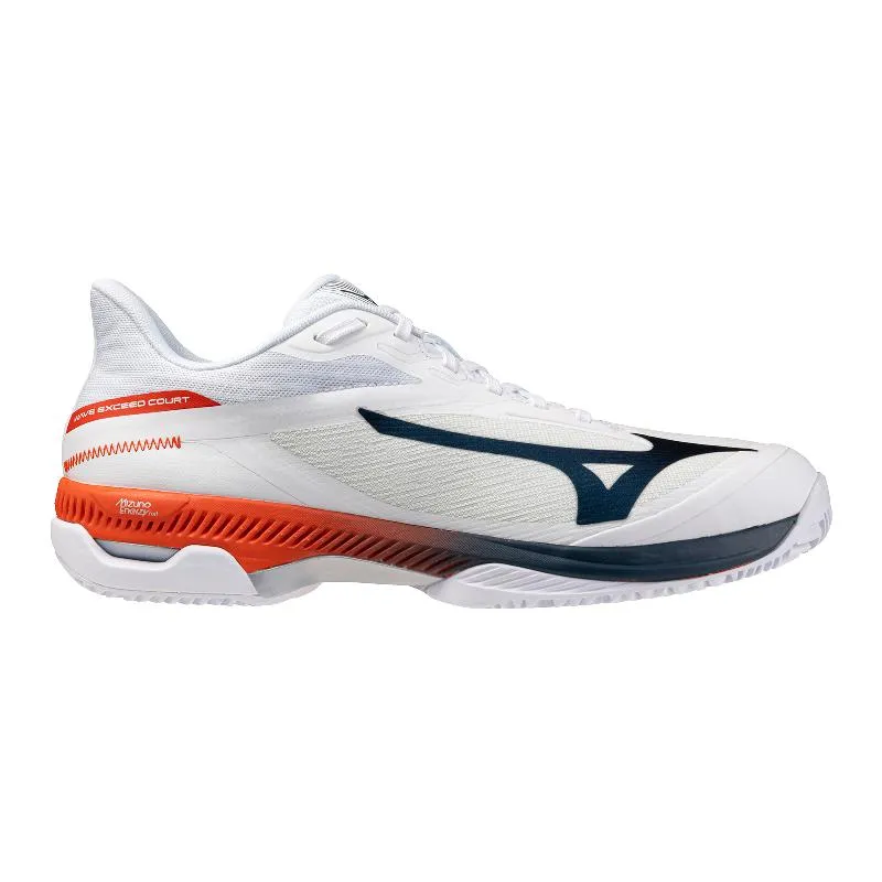 Zapatillas de Padel Mizuno Wave Exceed Court Clay Blanco