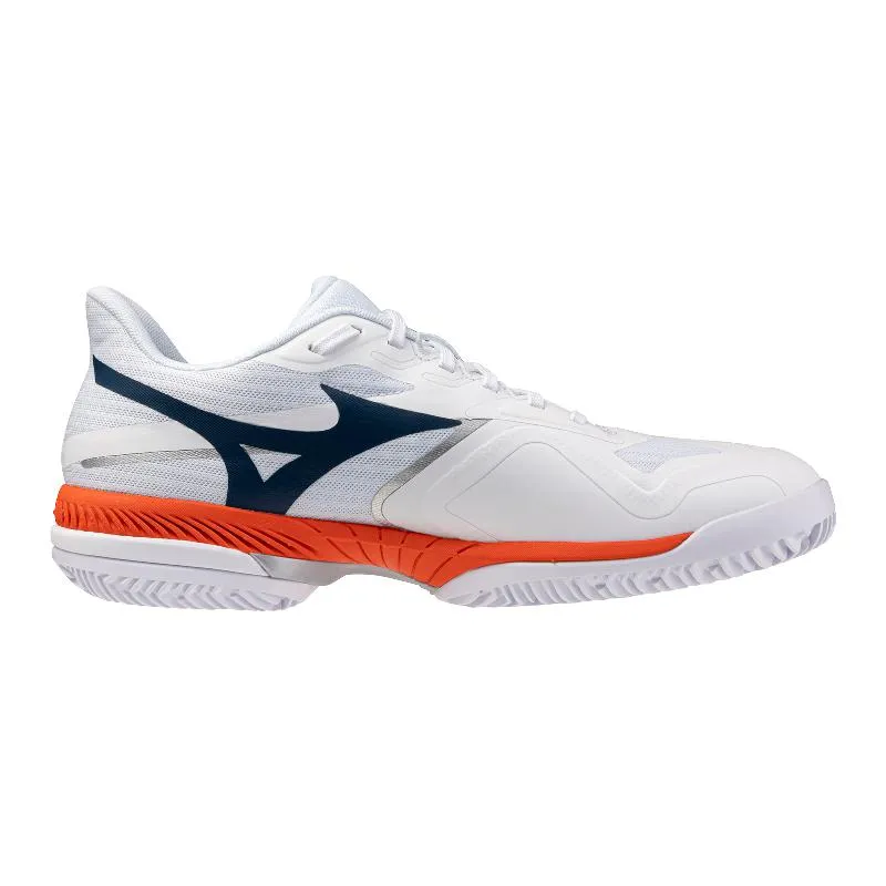Zapatillas de Padel Mizuno Welle überschreitet Court Clay Blanco