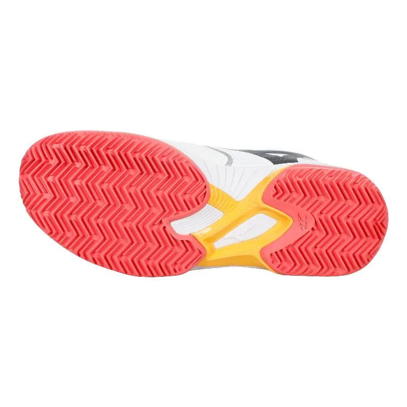 Zapatillas Mizuno Wave Exceed Court Clay Blanco Coral Mujer