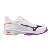 Baskets blanches pour femmes Mizuno Wave Exceed Court Clay