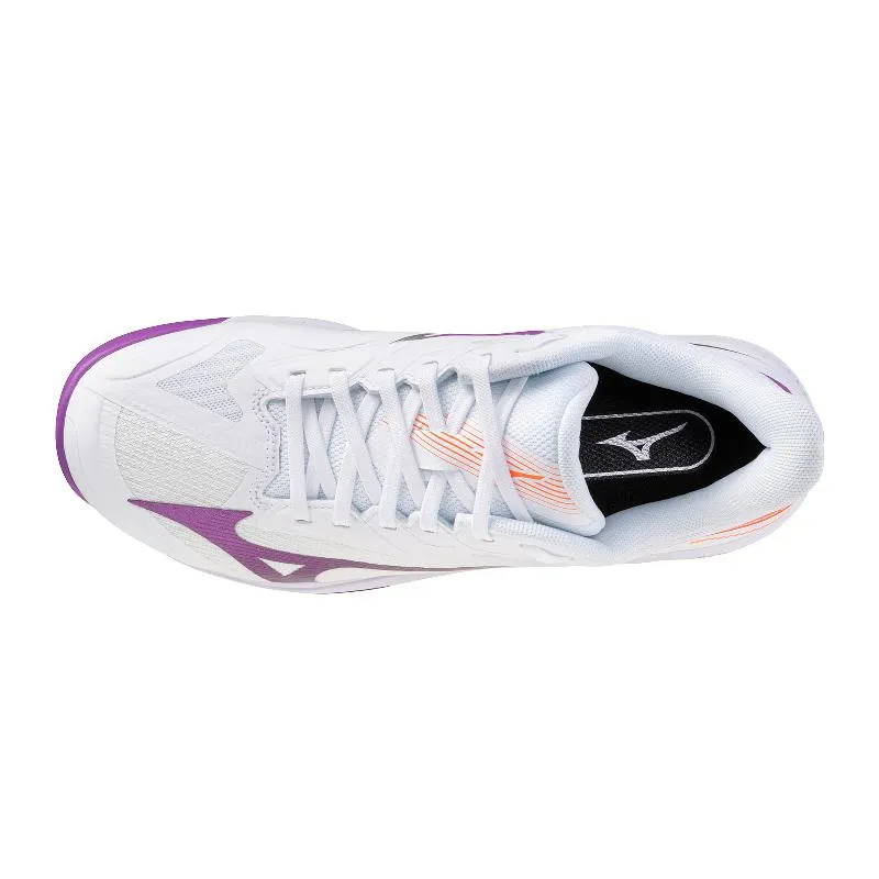 Baskets blanches pour femmes Mizuno Wave Exceed Court Clay