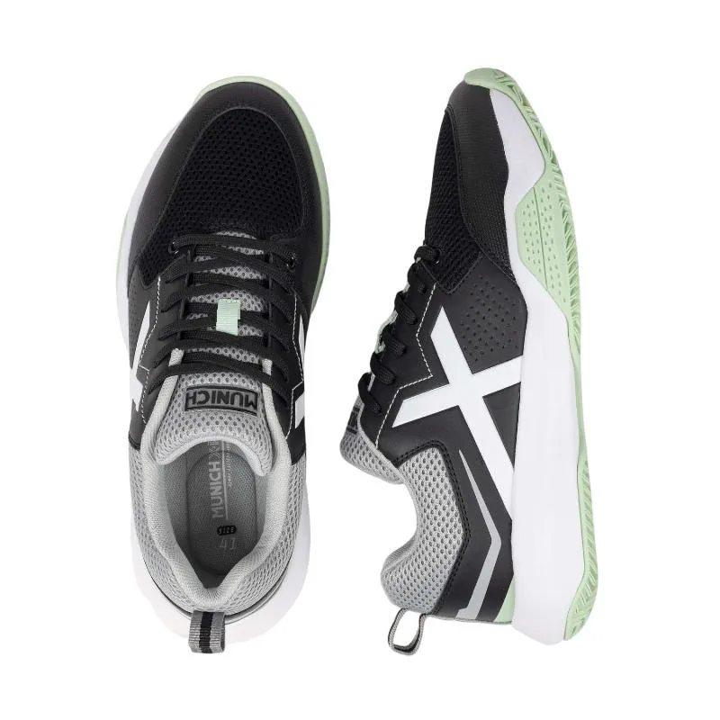 Tênis Munich Focus 05 Preto Cinza Verde