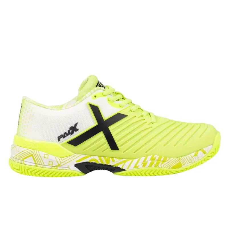 Tênis Munich Padx 62 Amarelo Branco Fluorescente