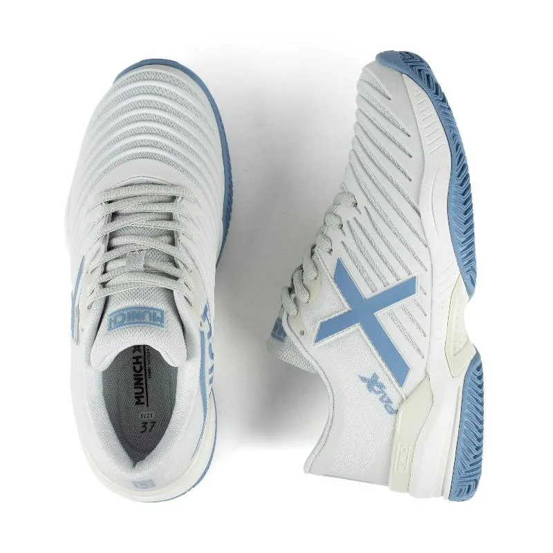 Zapatillas de Padel Munich Padx 69 Azul Mujer