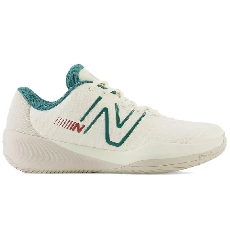 Zapatillas de Padel New Balance Célula de Combustível 996V5 Blanco Verde Mujer