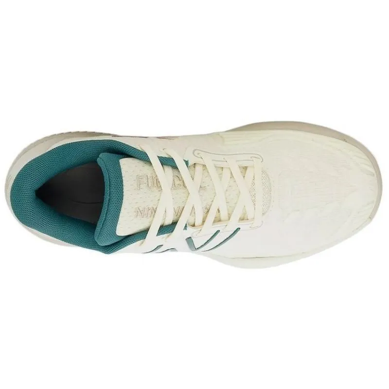 Zapatillas de Padel New Balance Célula de Combustível 996V5 Blanco Verde Mujer