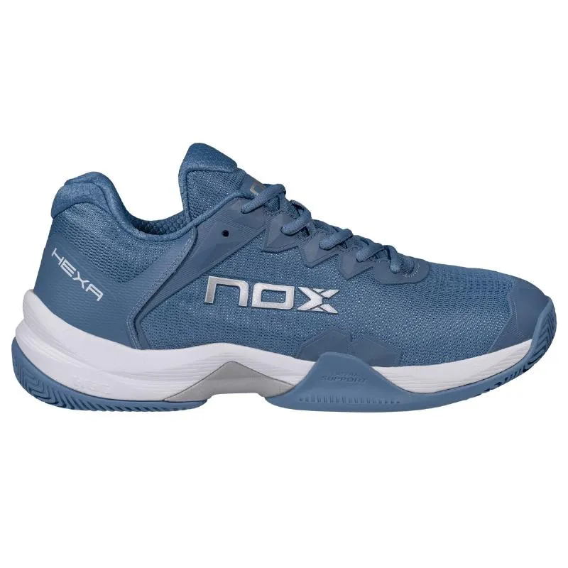 Tênis Nox ML10 Hexa Azul Prateado