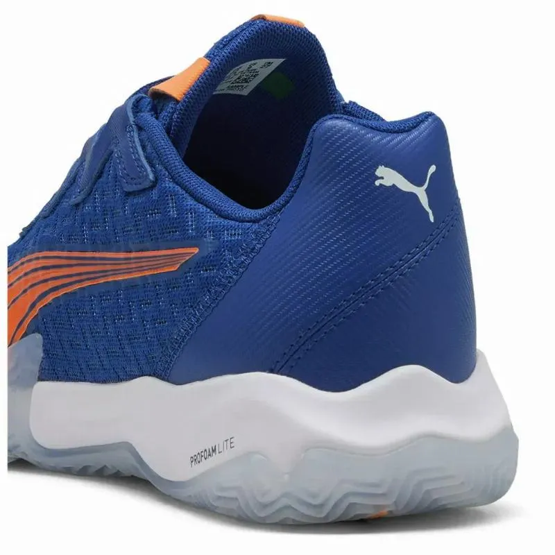 Tênis Puma Momo Gonzalez Nova Elite Azul Laranja