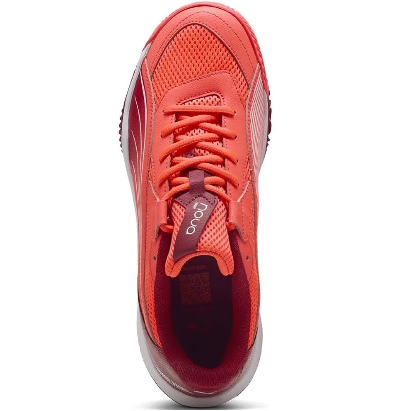Tênis Puma Nova Court Red Bordeaux White