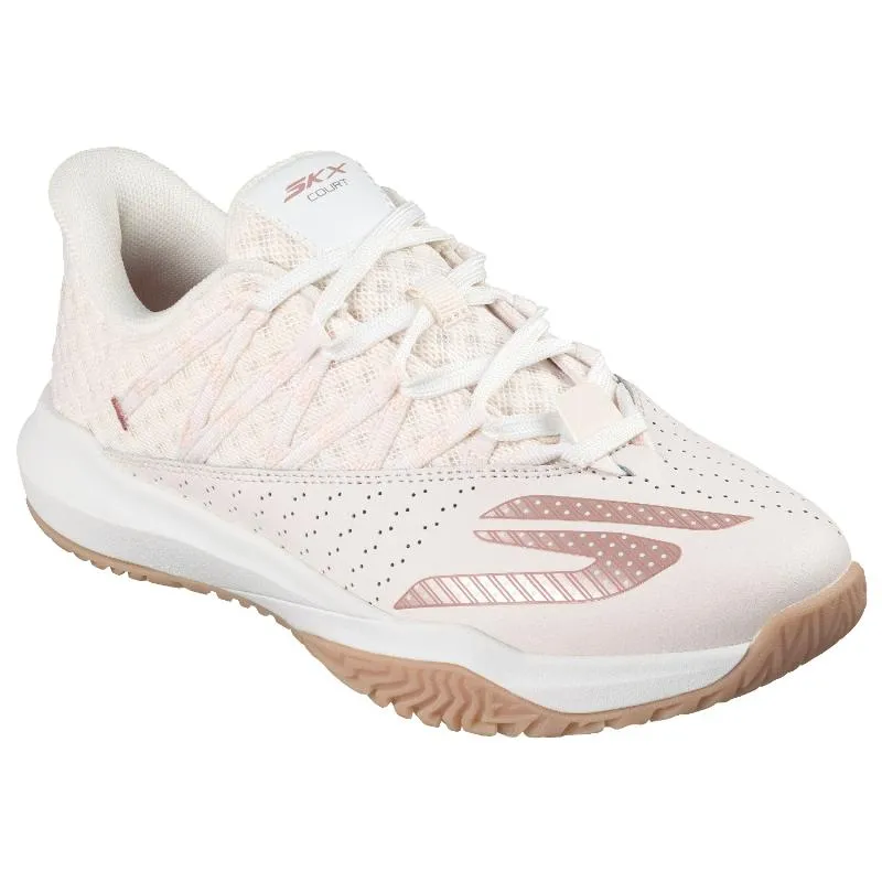 Skechers Viper Court Rally pinke Damenschuhe