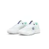 Tênis femininos brancos Aquamarinha Wilson Courtglide
