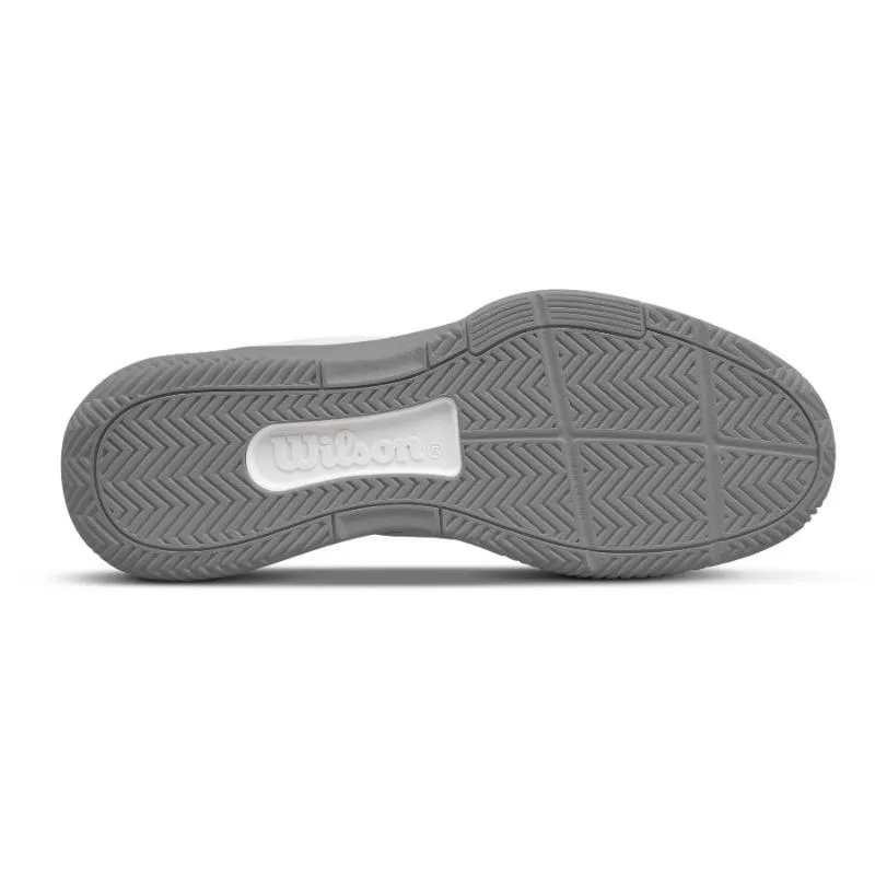 Tênis Wilson Courtglide Branco Azul-Marinho Cinza