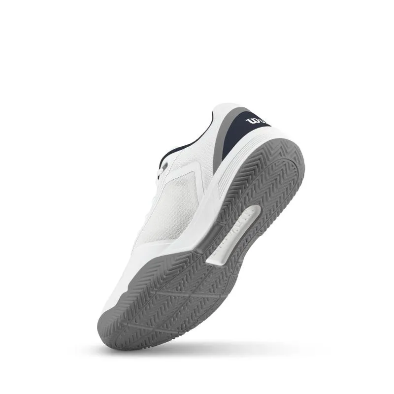 Tênis Wilson Courtglide Branco Azul-Marinho Cinza