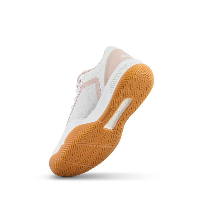 Tênis Wilson Courtglide Branco Rosa Feminino
