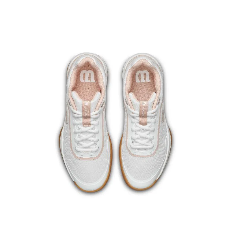 Tênis Wilson Courtglide Branco Rosa Feminino