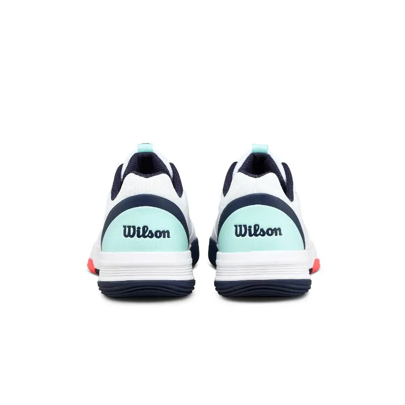 Tênis Wilson Courtglide Padel White Aquamarine