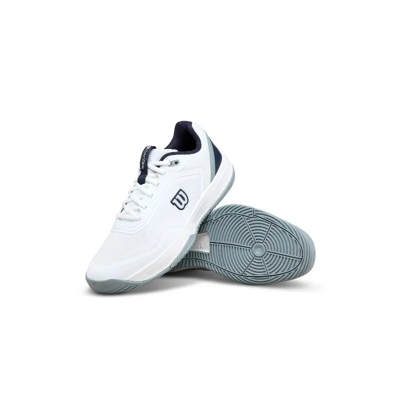 Tênis Wilson Courtglide Padel Branco Azul-marinho