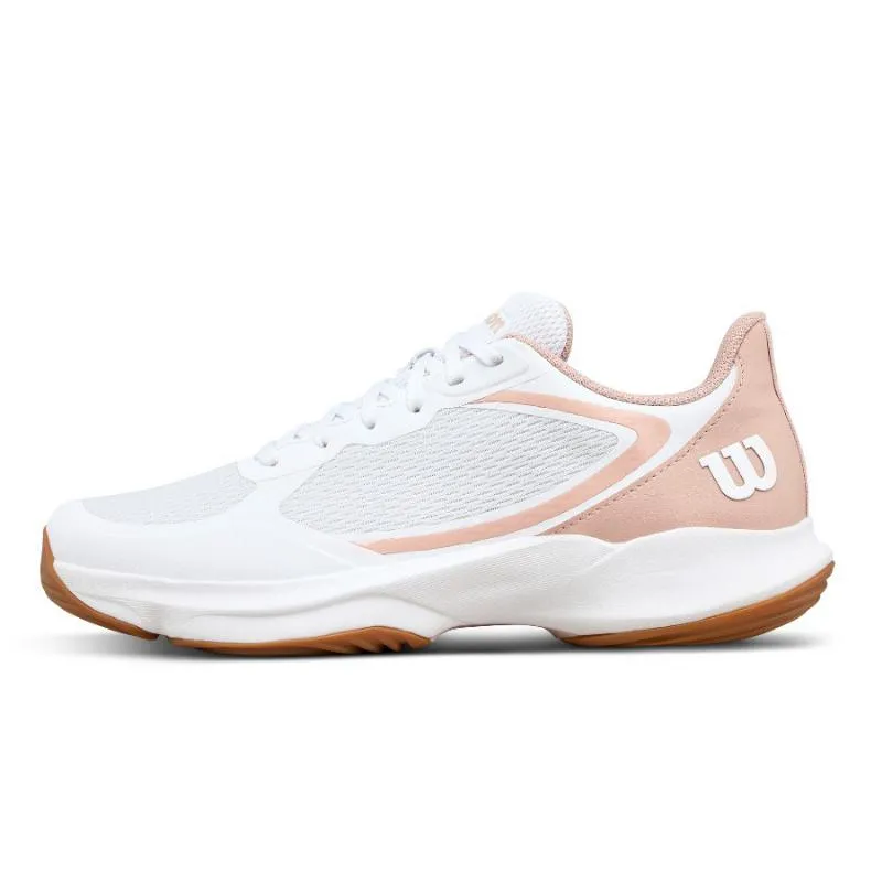 Tênis femininos Wilson Hurakn Lite Branco Rosa
