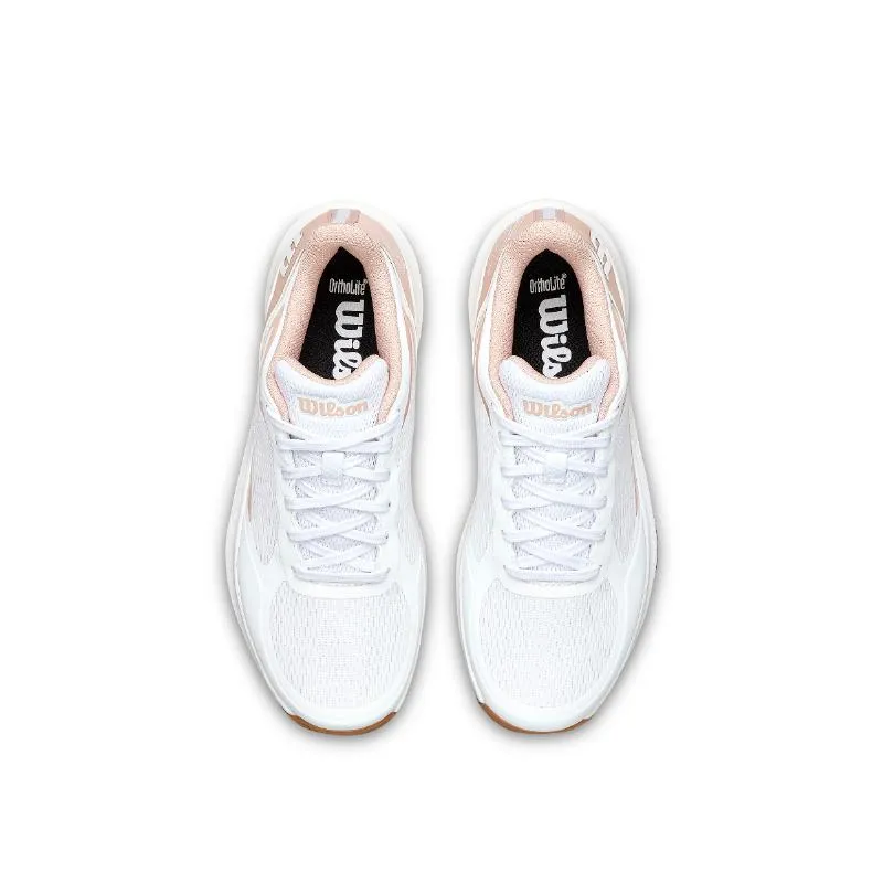 Tênis femininos Wilson Hurakn Lite Branco Rosa