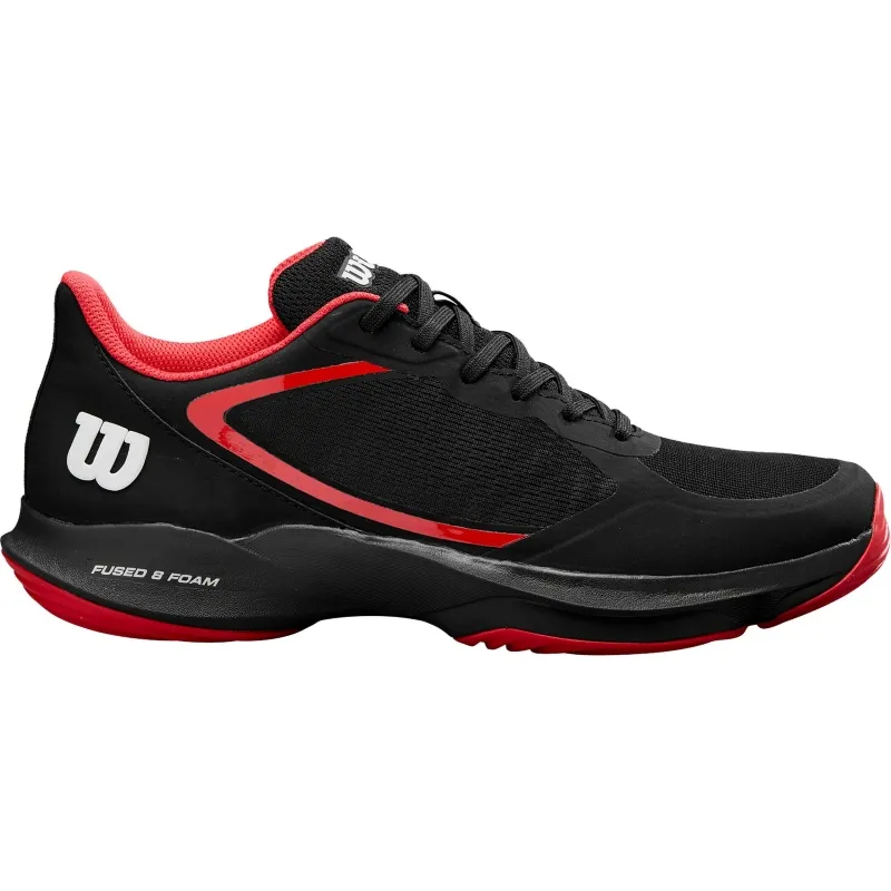 Tênis Wilson Hurakn Lite Preto Vermelho Branco