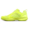 Tênis Wilson Hurakn Pro V2 Fluorescente Amarelo Branco para Mulheres