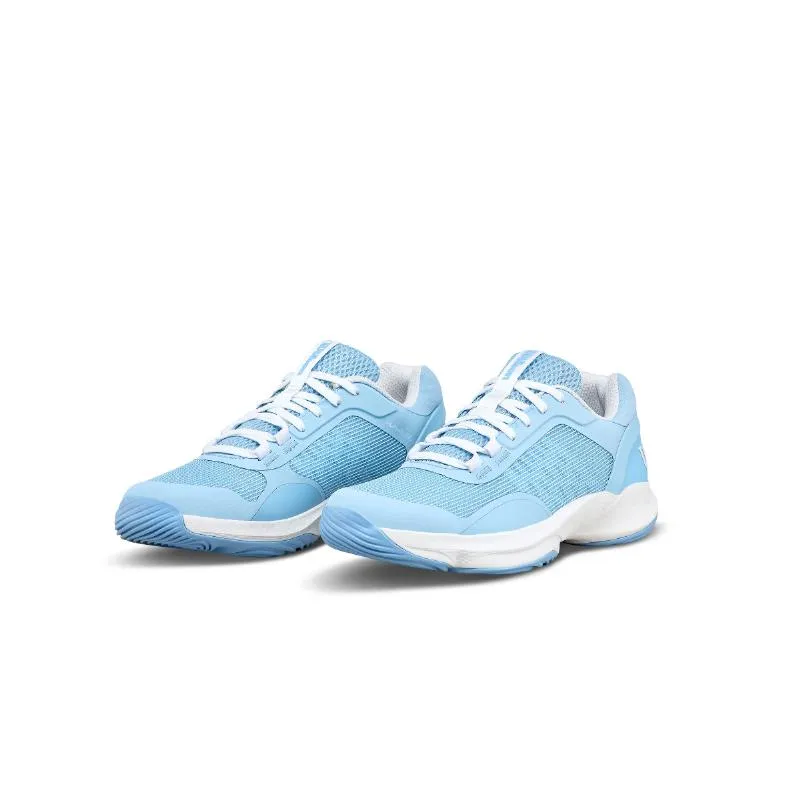 Tênis femininos Wilson Hurakn Pro V2 Azul Claro Branco
