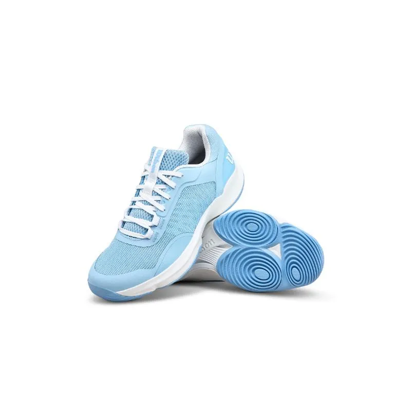 Tênis femininos Wilson Hurakn Pro V2 Azul Claro Branco