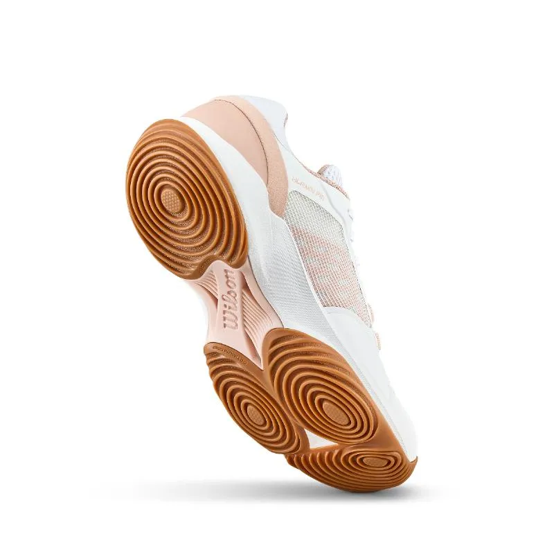 Tênis femininos Wilson Hurakn Pro Pro V2 Branco Rosa