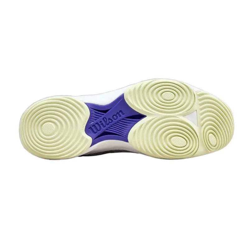 Tênis Wilson Hurakn Pro V2 Cinza Preto Roxo
