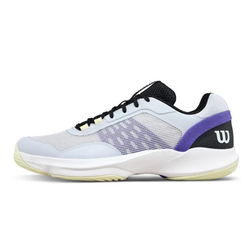 Tênis Wilson Hurakn Pro V2 Cinza Preto Roxo