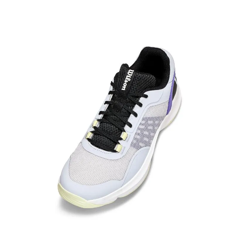 Tênis Wilson Hurakn Pro V2 Cinza Preto Roxo