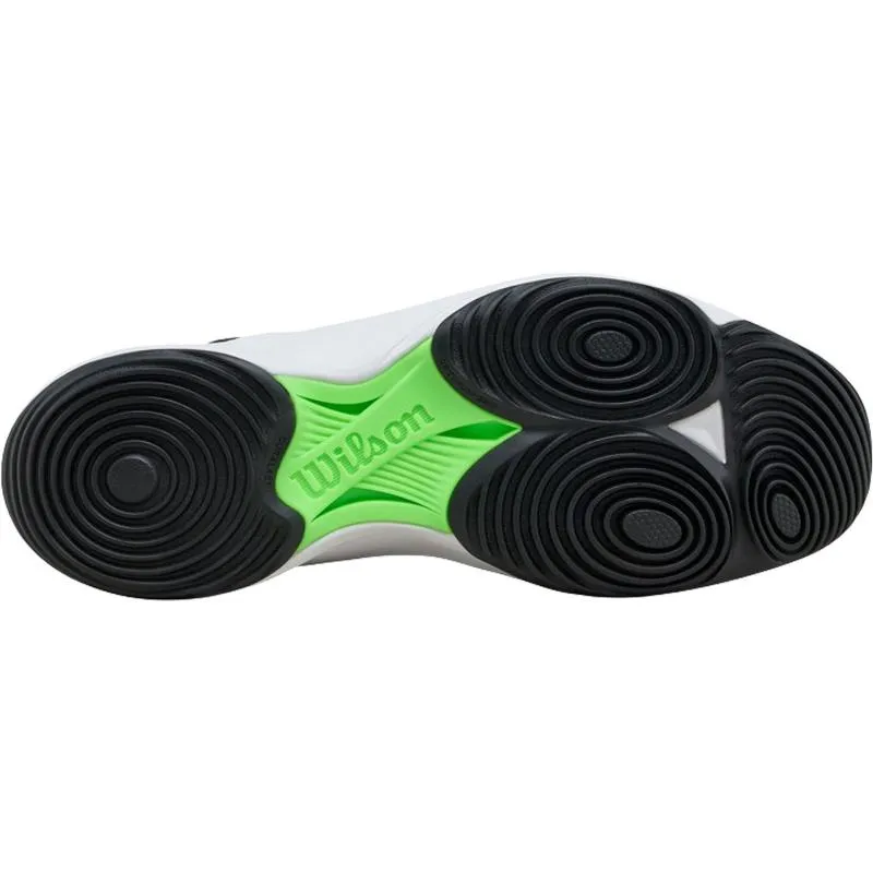 Tênis Wilson Hurakn Pro V2 Preto Branco Verde